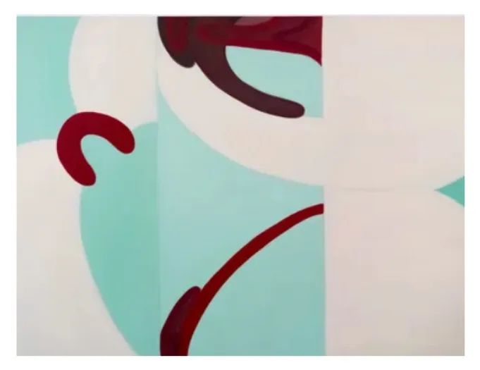 Erotic shapes in green space — 1