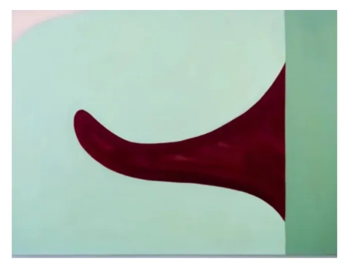 Erotic shapes in green space — 2