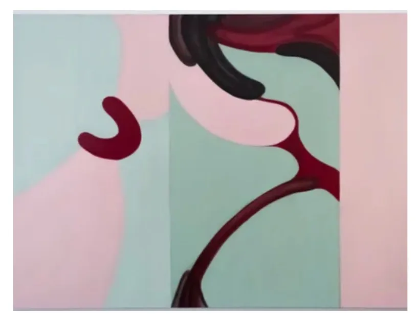 Erotic shapes in green space — 3